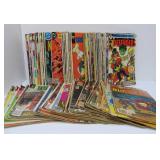 Estate Lot of Vintage Comic Books including Many Superhero Comics