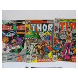 Estate Lot of Vintage Comic Books including Many Superhero Comics