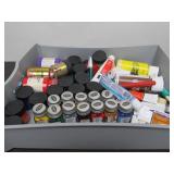 Like-New or New AVANTI Airbrush Compressor w/Accessories & Many Jars of Paint