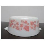Vintage PYREX Pink Gooseberry Dish