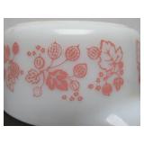 Vintage PYREX Pink Gooseberry Dish