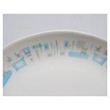Group of Mid Century Royal China BLUE HEAVEN Dishware & Drinking Glass