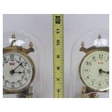 Lot of 4 Vintage Brass etc Anniversary Clock