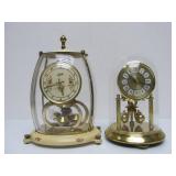 Lot of 4 Vintage Brass etc Anniversary Clock