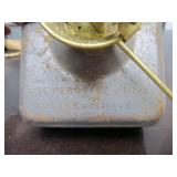 Group of Antique Railroad Oil Lamps etc