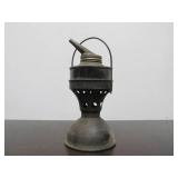 Group of Antique Railroad Oil Lamps etc