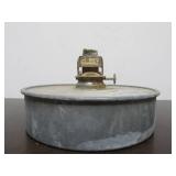 Group of Antique Railroad Oil Lamps etc