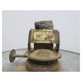 Group of Antique Railroad Oil Lamps etc