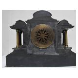 Excellent Heavy Antique French Slate Mantel Clock