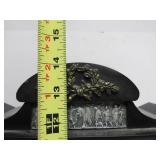 Excellent Heavy Antique French Slate Mantel Clock