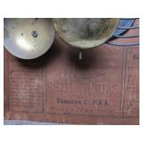 Antique SETH THOMAS Shelf Clock w/Pendulum & Key