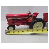 Old Vintage Ertl INTERNATIONAL Tractor w/Trailer
