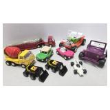 Large Group of Vintage TONKA Toy Vehicles