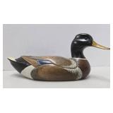 Very Nice Vintage Carved & Painted Drake Mallard Duck Decoy