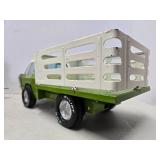 Vintage NYLINT Farm Truck & Livestock Trailer w/Animals