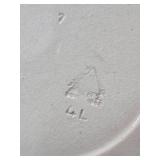 Old Vintage German GERZ Stoneware Tureen w/Cups for Punch or Mulled Cider