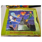 Estate Lot of Vintage DISNEY & Other Games Toys Antique Christmas Book etc