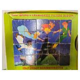 Estate Lot of Vintage DISNEY & Other Games Toys Antique Christmas Book etc