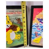 Estate Lot of Vintage DISNEY & Other Games Toys Antique Christmas Book etc