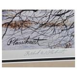 Framed Signed Numbered Robert Plasschaert Rustic Barn Print