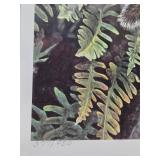 Framed Signed Numbered ROBERT BATEMAN Wildlife Print - "On the Alert - Chipmunk"