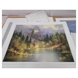 LARGE Collection of Assorted G HARVEY Prints in Studio Folio #1