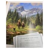 LARGE Collection of Assorted G HARVEY Prints in Studio Folio #3