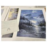 LARGE Collection of Assorted G HARVEY Prints in Studio Folio #3