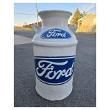 Great Looking Vintage Milk Can w/FORD Logos