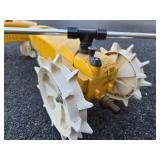 Pair of Heavy Duty Yellow NELSON Walking Tractor Sprinklers