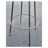 Mid Century Atomic Style Swivel Bar/Kitchen Stool