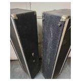 LARGE Working Retro Vintage PEAVEY Tower Speakers