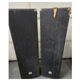 LARGE Working Retro Vintage PEAVEY Tower Speakers