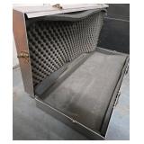 LARGE Aluminum Musical Equipment Travel/Carrying Case w/Padding