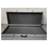 LARGE Aluminum Musical Equipment Travel/Carrying Case w/Padding
