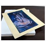 Small Framed Original Signed Acrylic Nude Painting