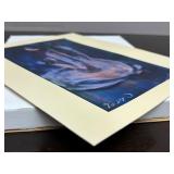 Small Framed Original Signed Acrylic Nude Painting