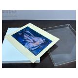 Small Framed Original Signed Acrylic Nude Painting