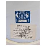 Vintage BUDWEISER Advertising "Pocket Watch" Electric Wall Clock Sign