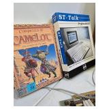 Group of Vintage Computer Items Circuit Boards Books etc