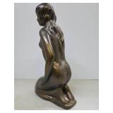 13.5" Vintage Ceramic Nude Sculpture