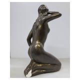 13.5" Vintage Ceramic Nude Sculpture