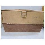 LARGE Estate Lot of Vintage etc Fishing Tackle Boxes Lures & other Supplies