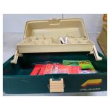LARGE Estate Lot of Vintage etc Fishing Tackle Boxes Lures & other Supplies
