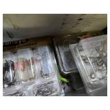 LARGE Estate Lot of Vintage etc Fishing Tackle Boxes Lures & other Supplies