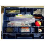 LARGE Estate Lot of Vintage etc Fishing Tackle Boxes Lures & other Supplies