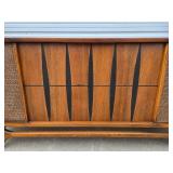 Mid Century Stereo Turntable Console Cabinet