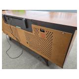 Mid Century Stereo Turntable Console Cabinet