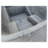 2-Wheeled Green Lawn/Garden Cart