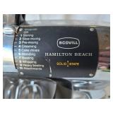 Working Hamilton Beach Scovill Chrome Mixer w/Accessories